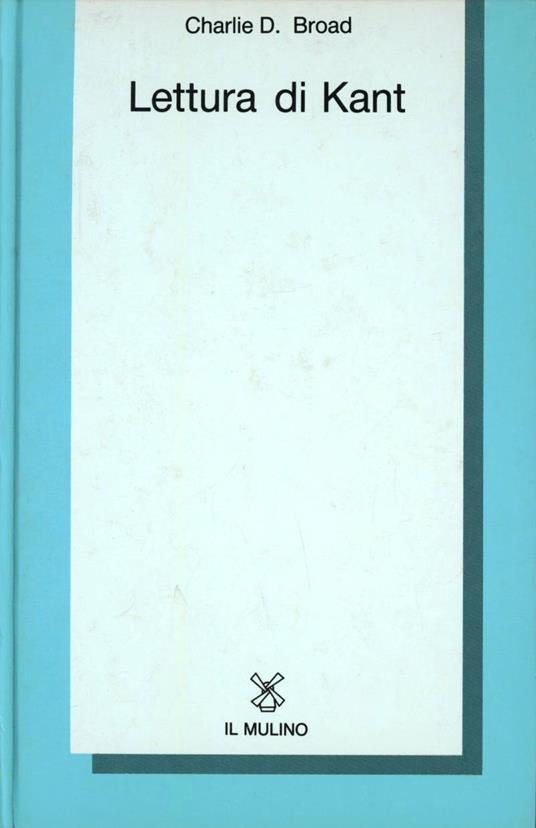 Lettura di Kant - Charlie D. Broad - copertina