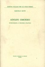 Adolfo Omodeo. Storiografia e pensiero politico