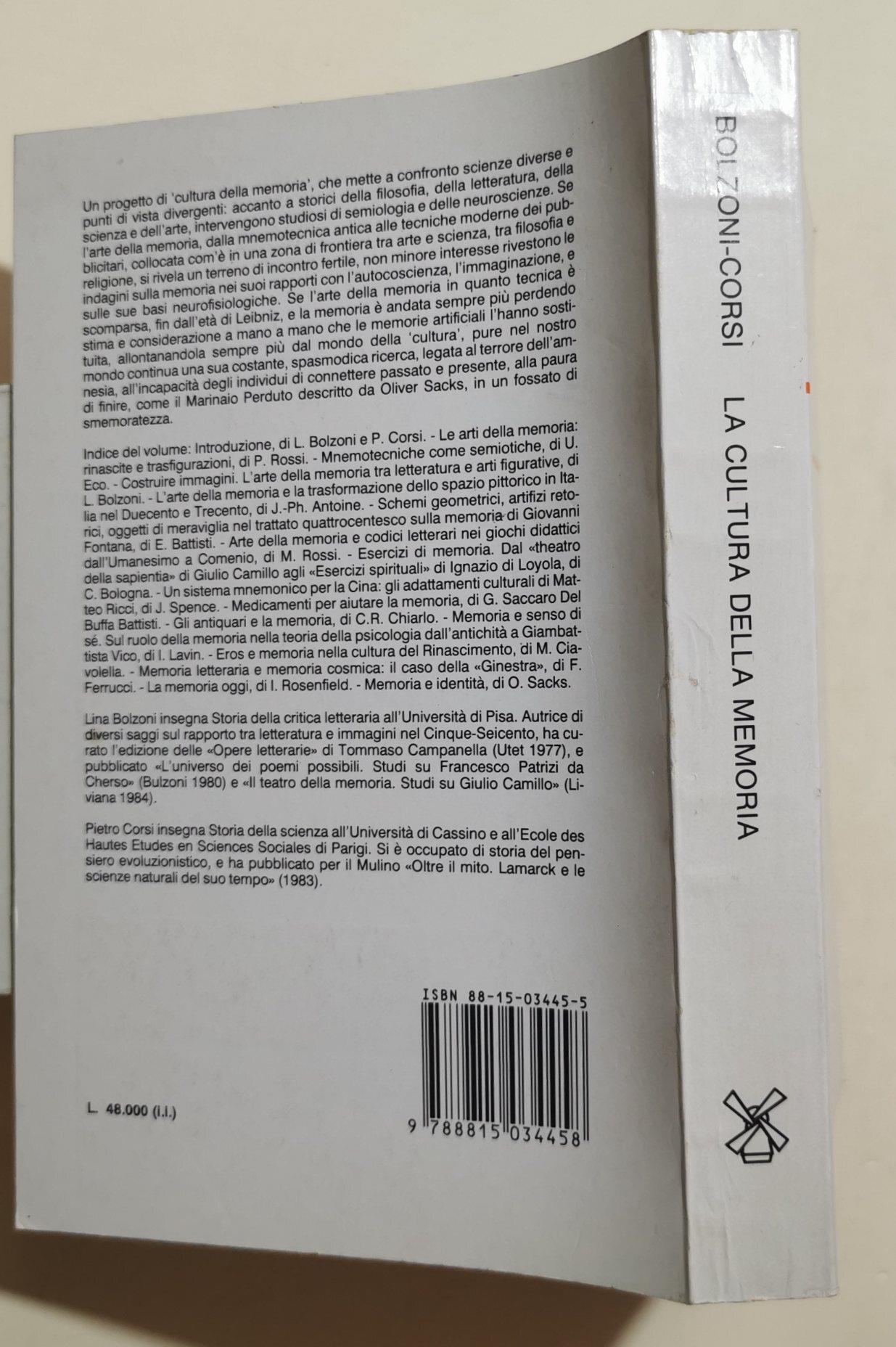 La cultura della memoria