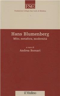 Hans Blumenberg. Mito, metafora, modernità - copertina