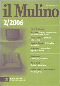 Il Mulino. Vol. 424 - copertina