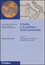 L' Italia e la politica internazionale 2007