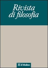 Rivista di filosofia (2008). Vol. 1 - copertina