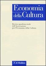 Economia della cultura (2008). Vol. 1