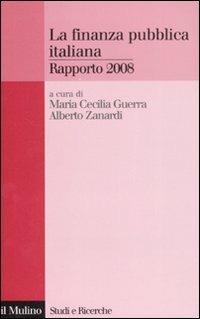 La finanza pubblica italiana. Rapporto 2008 - copertina