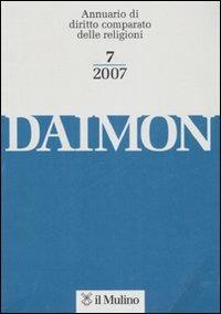 Daimon. Annuario di diritto comparato delle religioni (2007). Vol. 7 - copertina