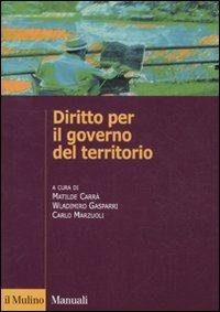 Diritto per il governo del territorio - copertina