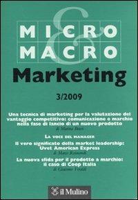 Micro & Macro Marketing (2009). Vol. 3 - copertina
