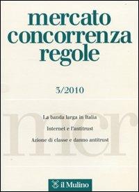 Mercato concorrenza regole (2010). Vol. 3 - copertina