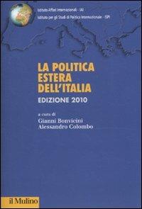 La politica estera italiana (2010) - copertina