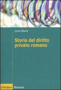 Storia del diritto romano - Ulrich Manthe - copertina