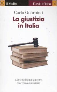La giustizia in Italia - Carlo Guarnieri - copertina