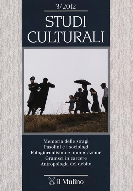 Studi culturali (2012). Vol. 3 - copertina