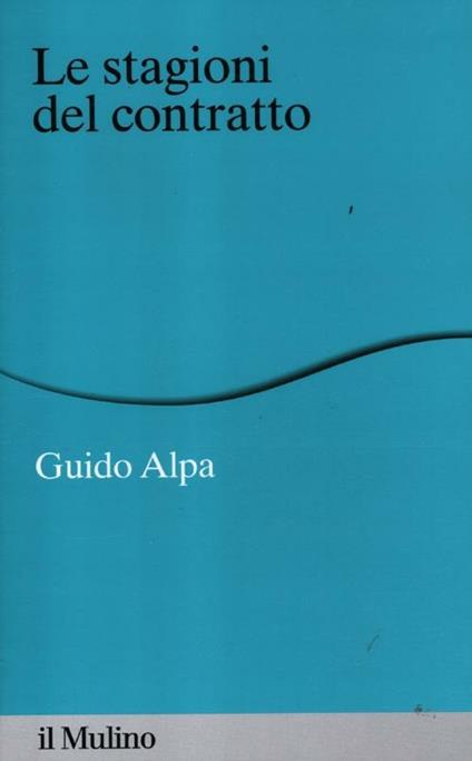 Le stagioni del contratto - Guido Alpa - copertina