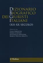 Dizionario biografico dei giuristi italiani (XII-XX secolo)