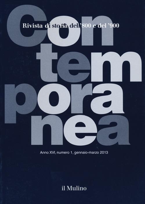 Contemporanea (2013). Vol. 1 - copertina