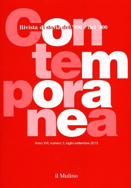 Contemporanea (2013). Vol. 3 - copertina