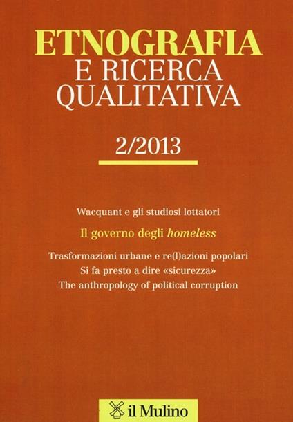Etnografia e ricerca qualitativa (2013). Vol. 2 - copertina