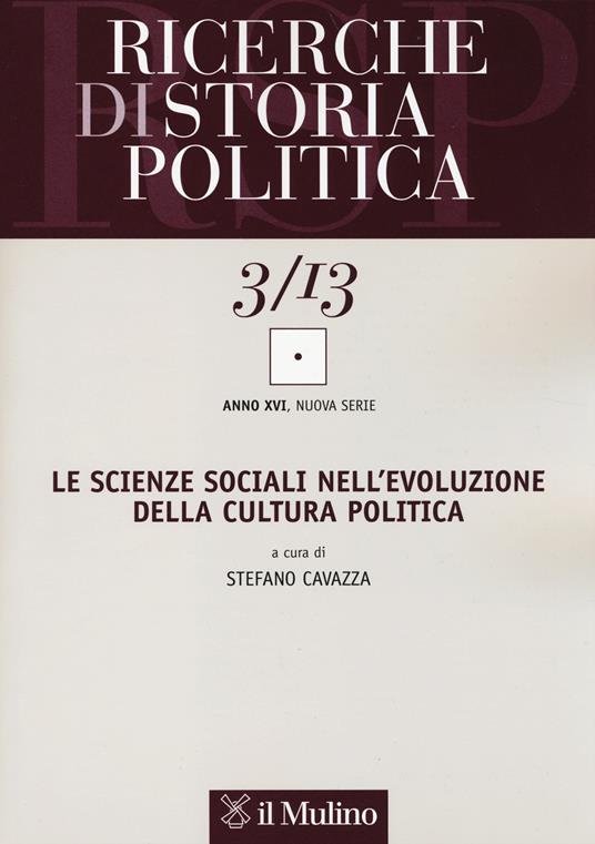 Ricerche di storia politica (2013). Vol. 3 - copertina