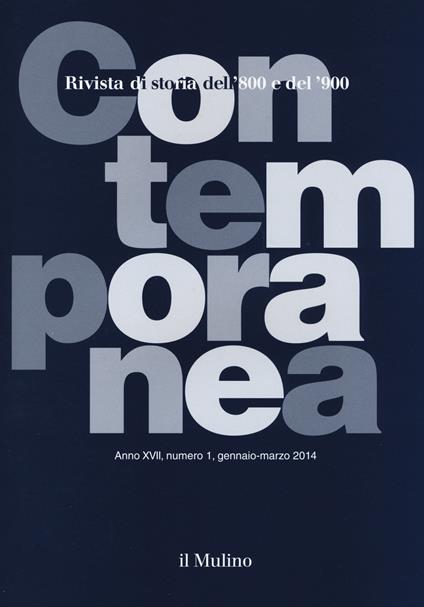 Contemporanea (2014). Vol. 1 - copertina