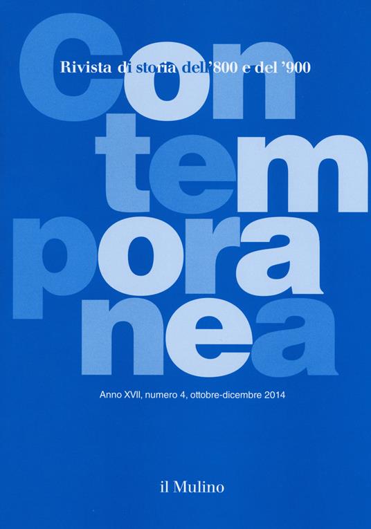 Contemporanea (2014). Vol. 4 - copertina