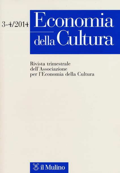 Economia della cultura (2014) vol. 3-4 - copertina