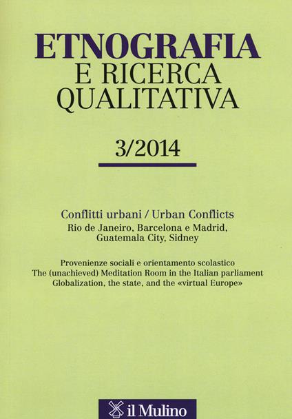 Etnografia e ricerca qualitativa (2014). Ediz. bilingue. Vol. 3 - copertina