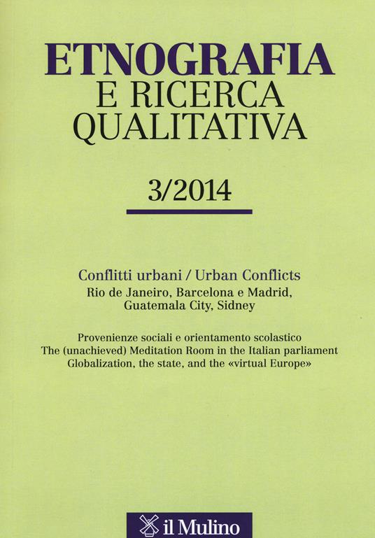 Etnografia e ricerca qualitativa (2014). Ediz. bilingue. Vol. 3 - copertina