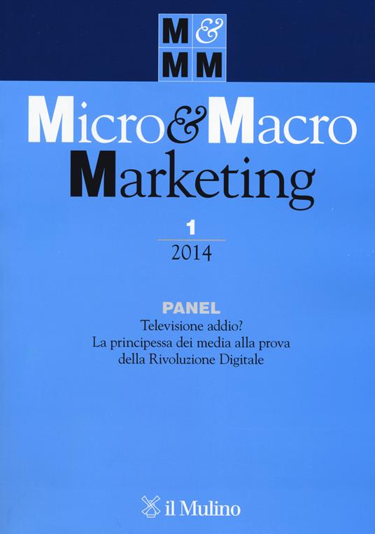 Micro & Macro Marketing (2014). Vol. 1 - copertina