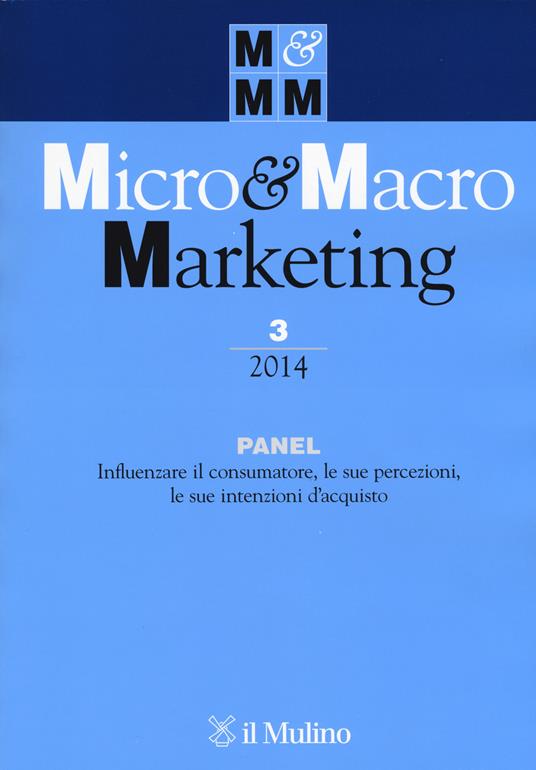Micro & Macro Marketing (2014). Vol. 3 - copertina