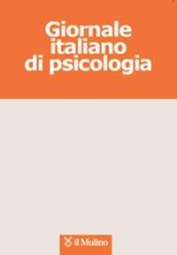 Giornale italiano di psicologia (2015). Vol. 1 - copertina