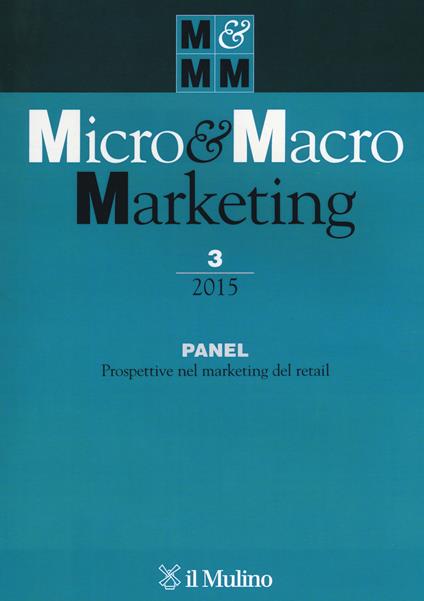 Micro & macro marketing (2015). Vol. 3 - copertina