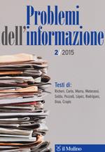 Problemi dell'informazione (2015). Vol. 2