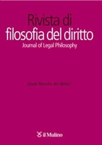 La Rivista di filosofia del diritto-Journal of Legal Philosophy (2015). Vol. 1 - copertina