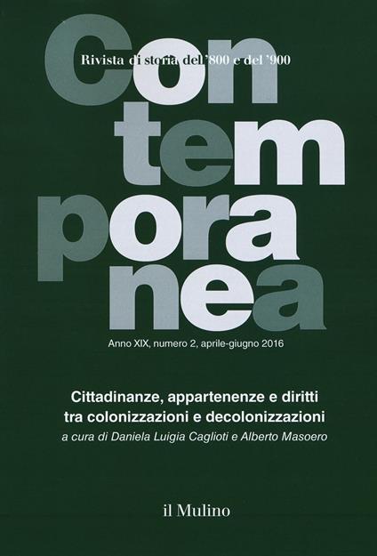 Contemporanea (2016). Vol. 2 - copertina