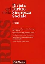 Rivista del diritto della sicurezza sociale. Vol. 3