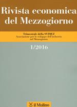 Rivista economica del Mezzogiorno (2016). Vol. 1