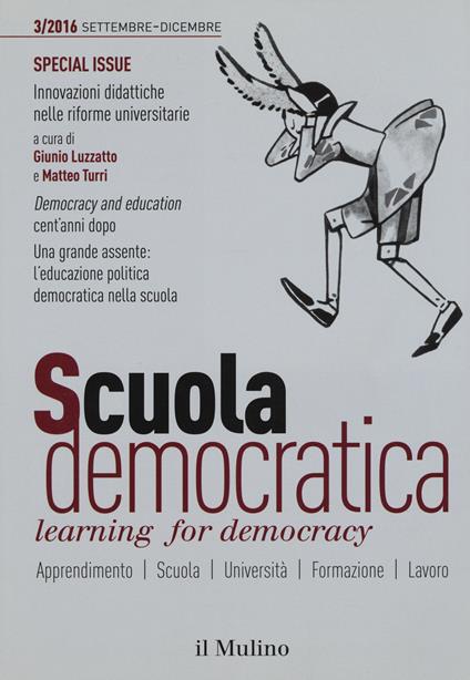 Scuola democratica. Learning for democracy (2016). Vol. 3: Settembre-dicembre. - copertina