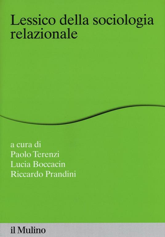 Lessico della sociologia relazionale - copertina