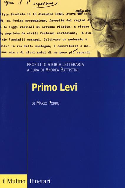 Primo Levi. Profili di storia letteraria - Mario Porro - copertina