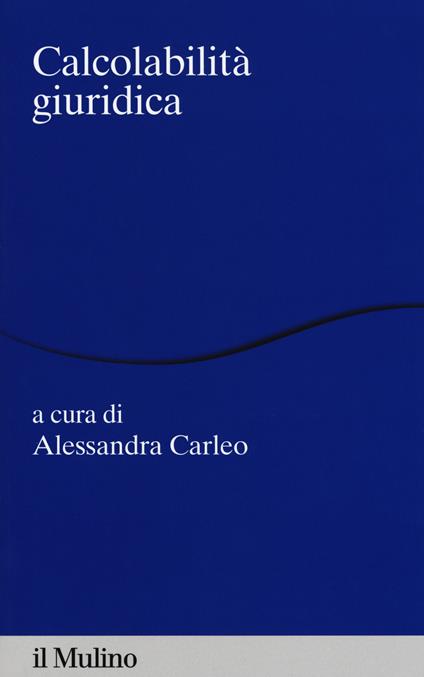 Calcolabilità giuridica - copertina