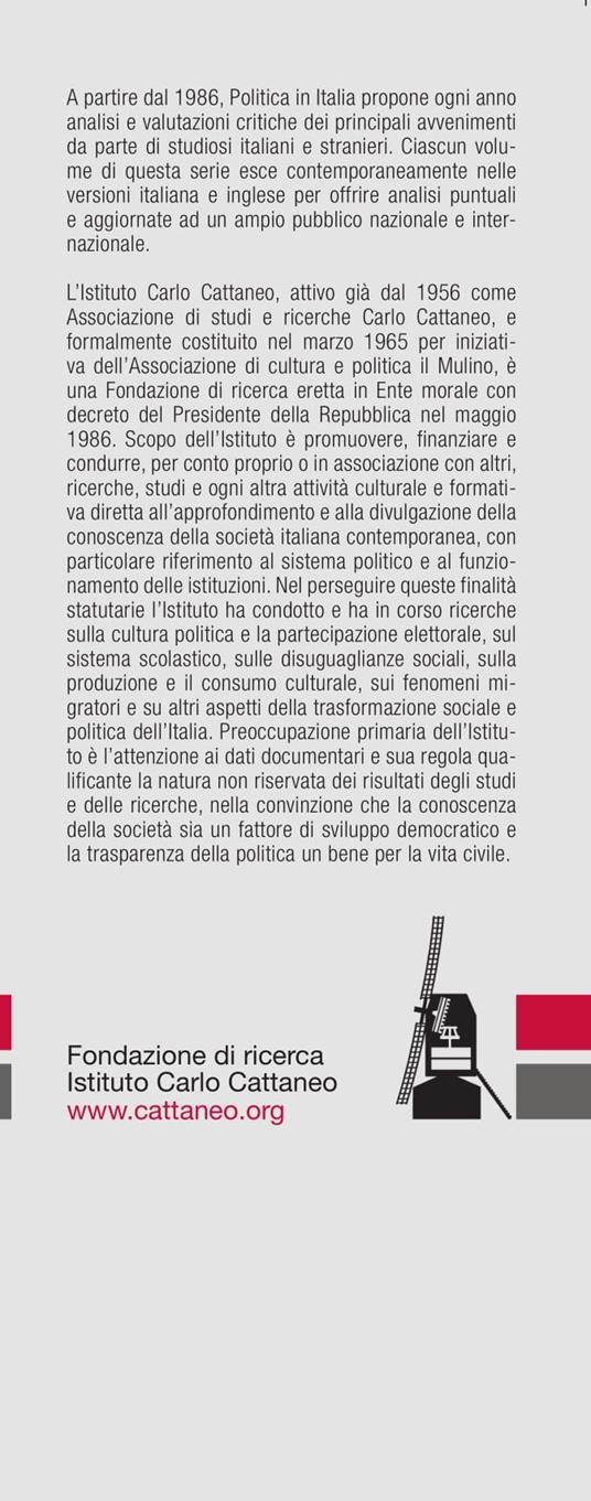 Politica in Italia. I fatti dell'anno e le interpretazioni 2018 - 3