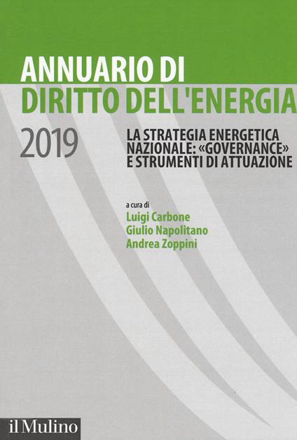 Annuario di diritto dell'energia 2019 - copertina