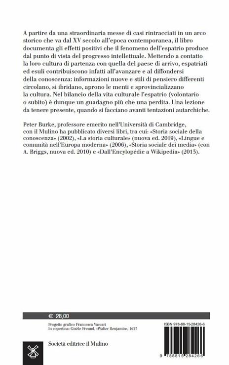 Espatriati ed esuli nella storia della conoscenza - Peter Burke - 2
