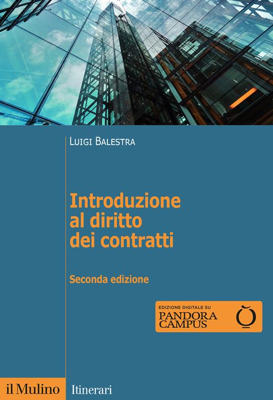 Introduzione al diritto dei contratti - Luigi Balestra - copertina