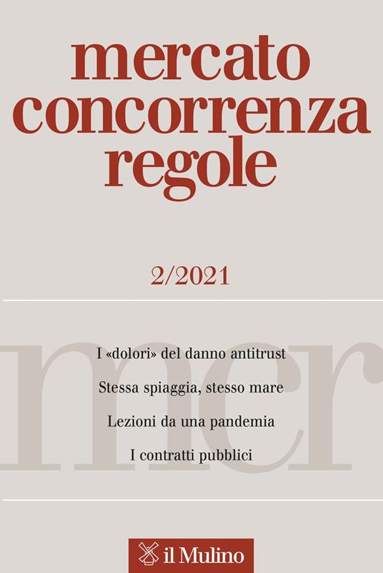 Mercato concorrenza regole (2021). Vol. 2 - copertina