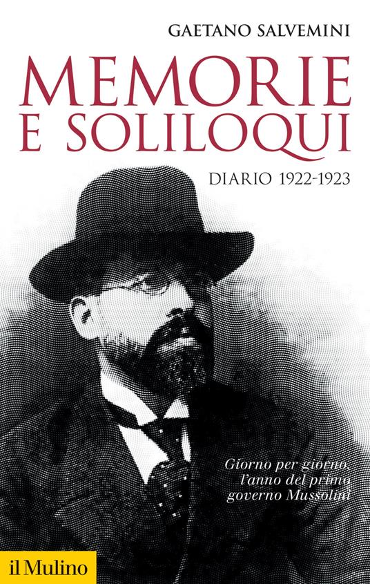 Memorie e soliloqui. Diario 1922-1923 - Gaetano Salvemini - copertina