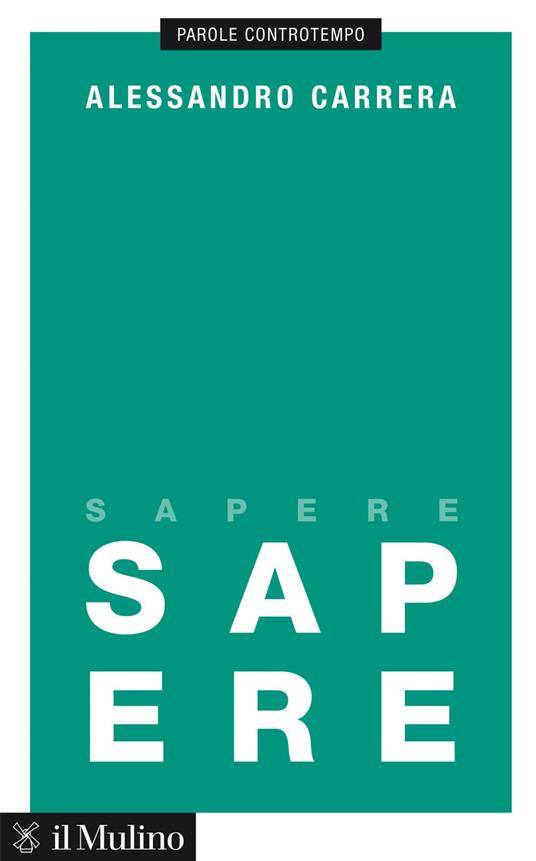 Sapere - Alessandro Carrera - ebook