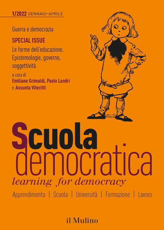 Scuola democratica. Learning for democracy (2022). Vol. 1 - copertina