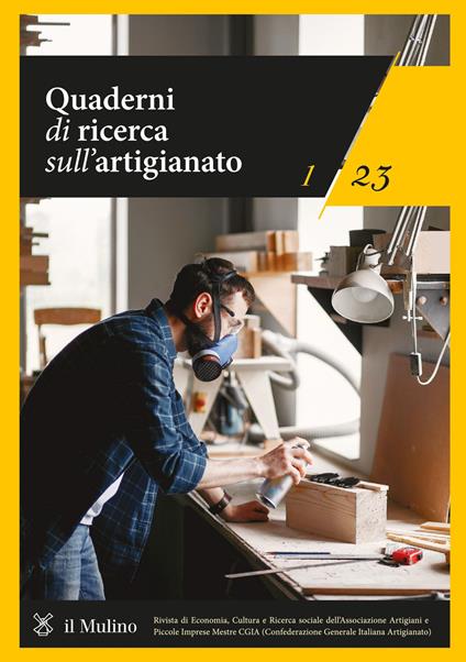 Quaderni di ricerca sull'artigianato (2023). Vol. 1 - copertina